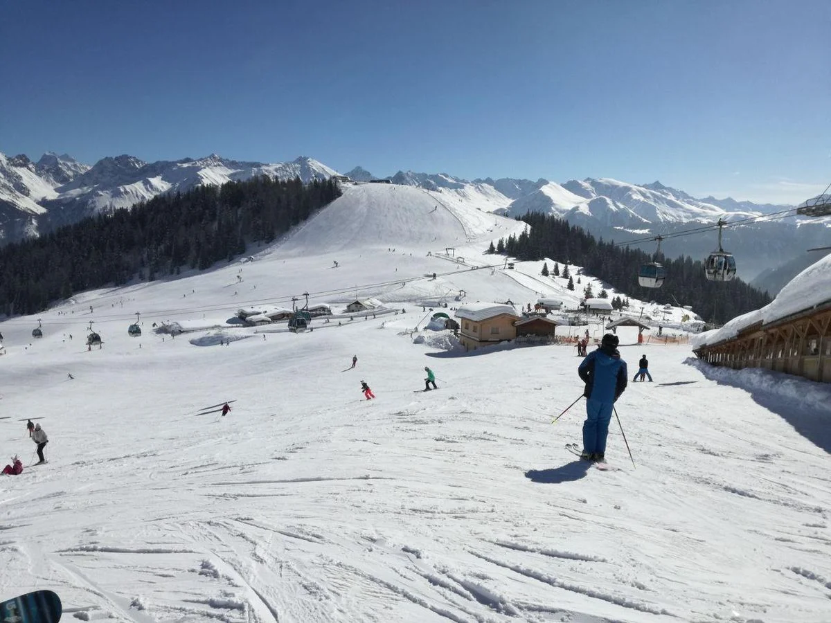 Impression von der gemeinsamen Skiausfahrt
